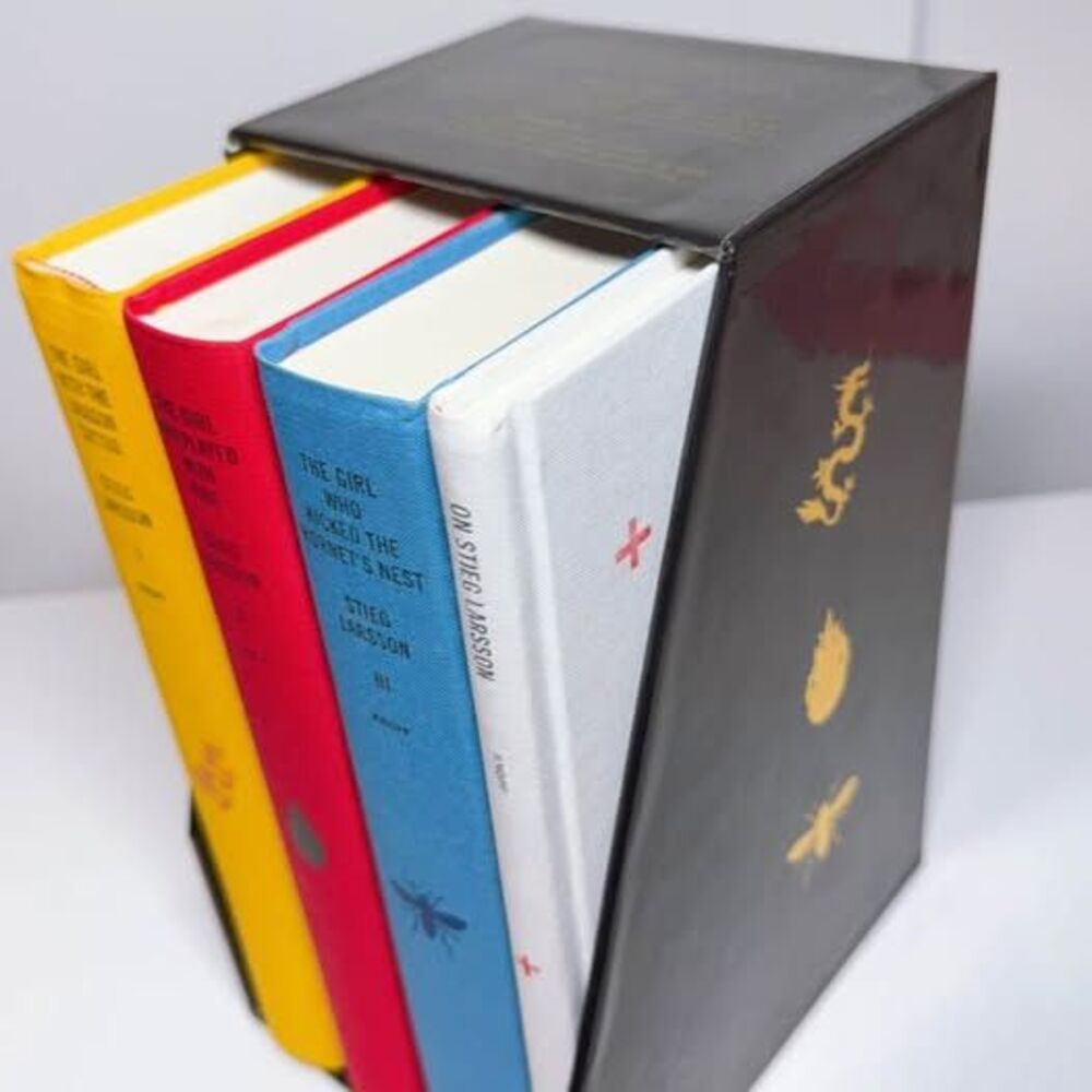 Stieg Larsson's Millennium Trilogy Deluxe Box Set, The Girl with the Dragon Tatt
